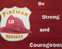 Child\'s Fireman plaque (2)